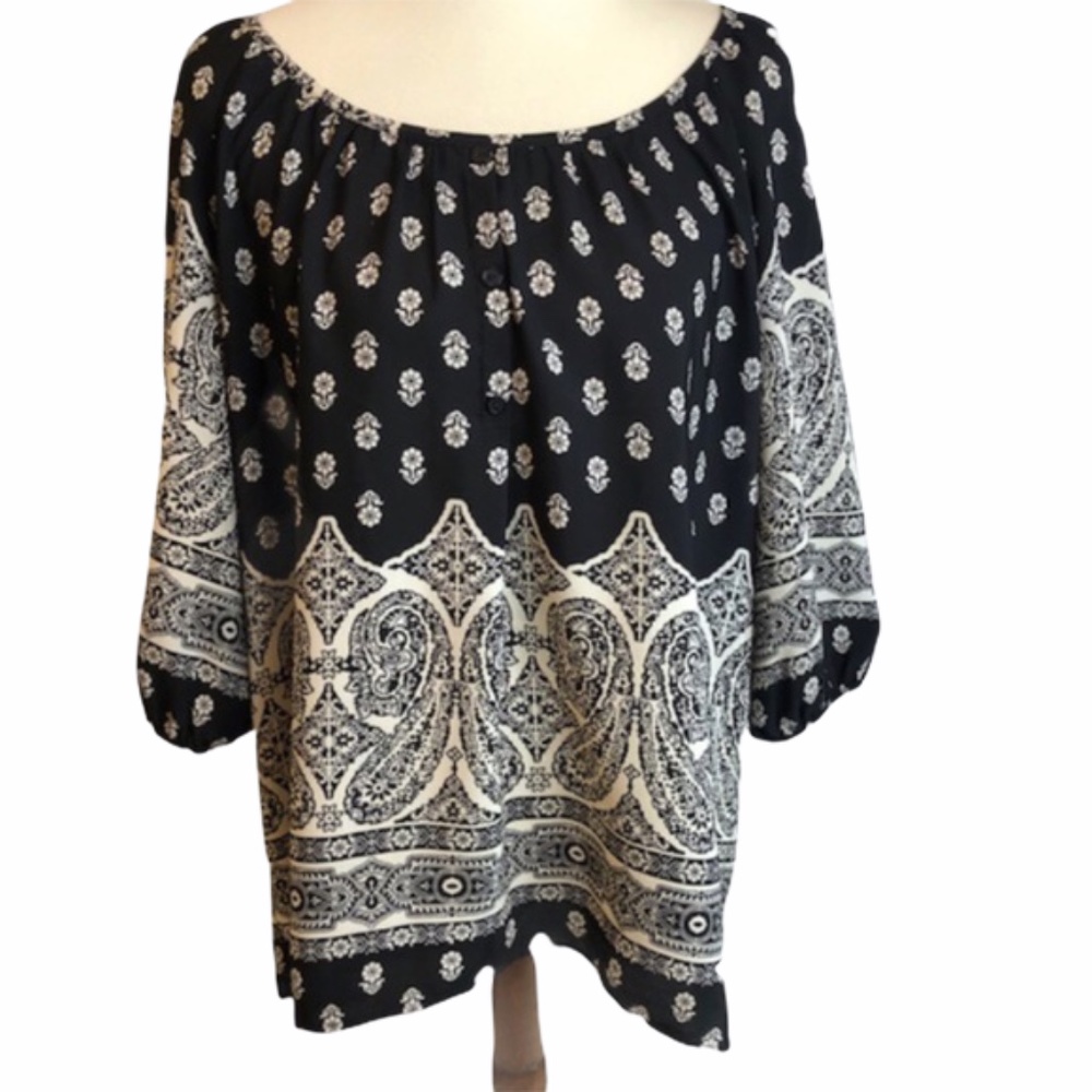 Gibson Latimer Paisley Top